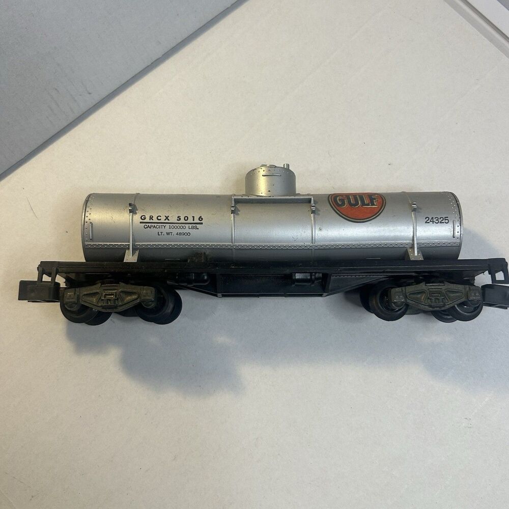 Original Vintage American Flyer S Gauge 24310 Gulf Tank Car 1959